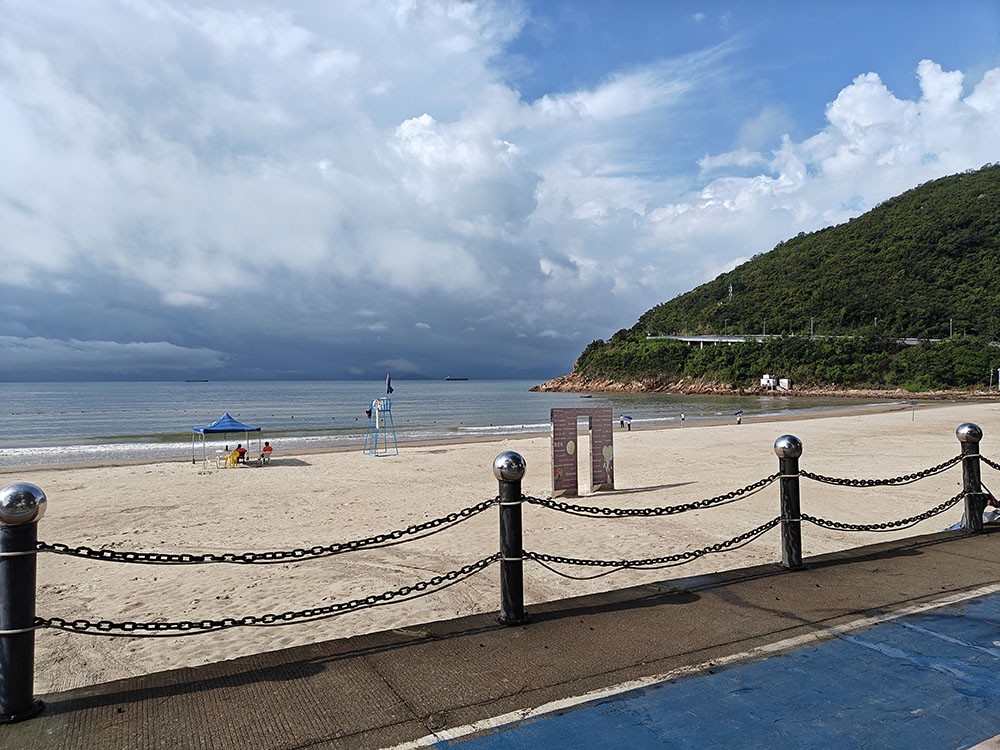 “溪涌之行，6月風(fēng)雨擋不住激埃特的熱情”/